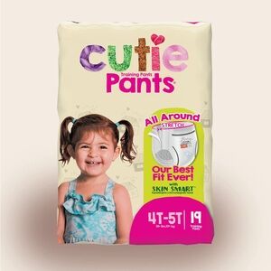 Cutie Pants Training Pants Diapers Easy-Ups Pull-Ups Size 4T-5T
